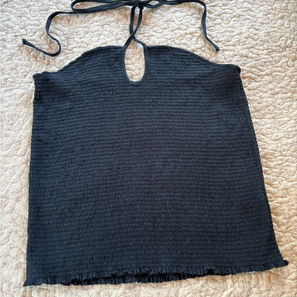 Nation LTD Black Halter Top